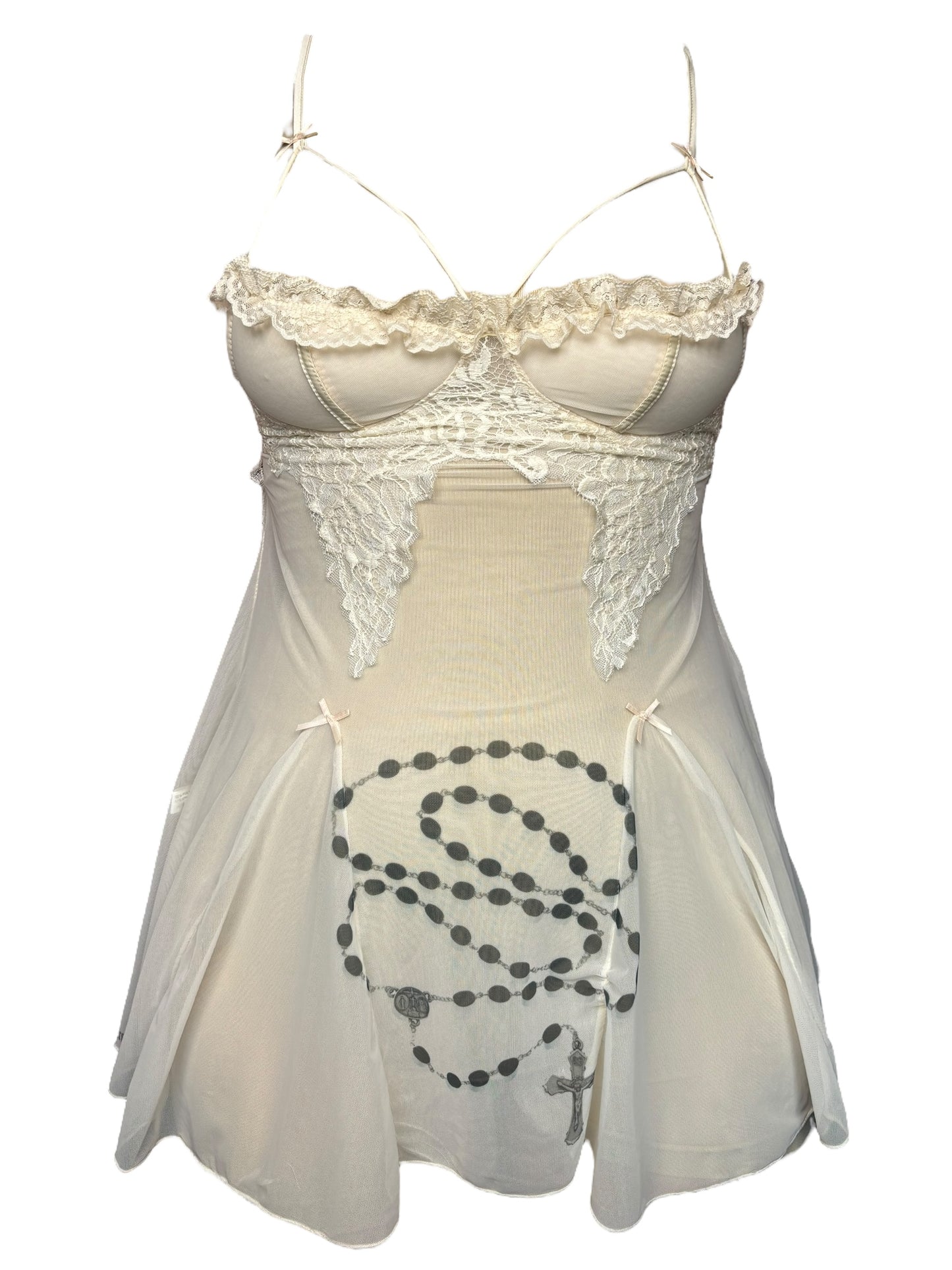 Rosary Sheer Babydoll Tank -