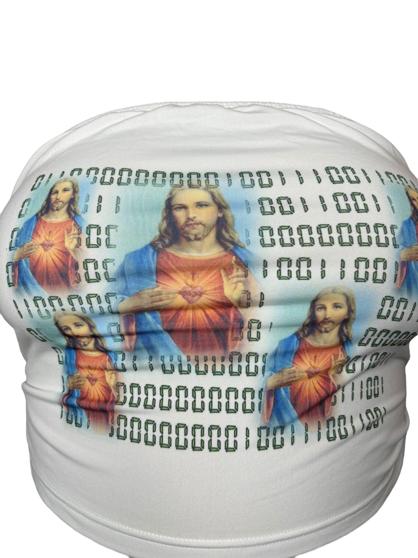 Binary Jesus Tube Top - 3X