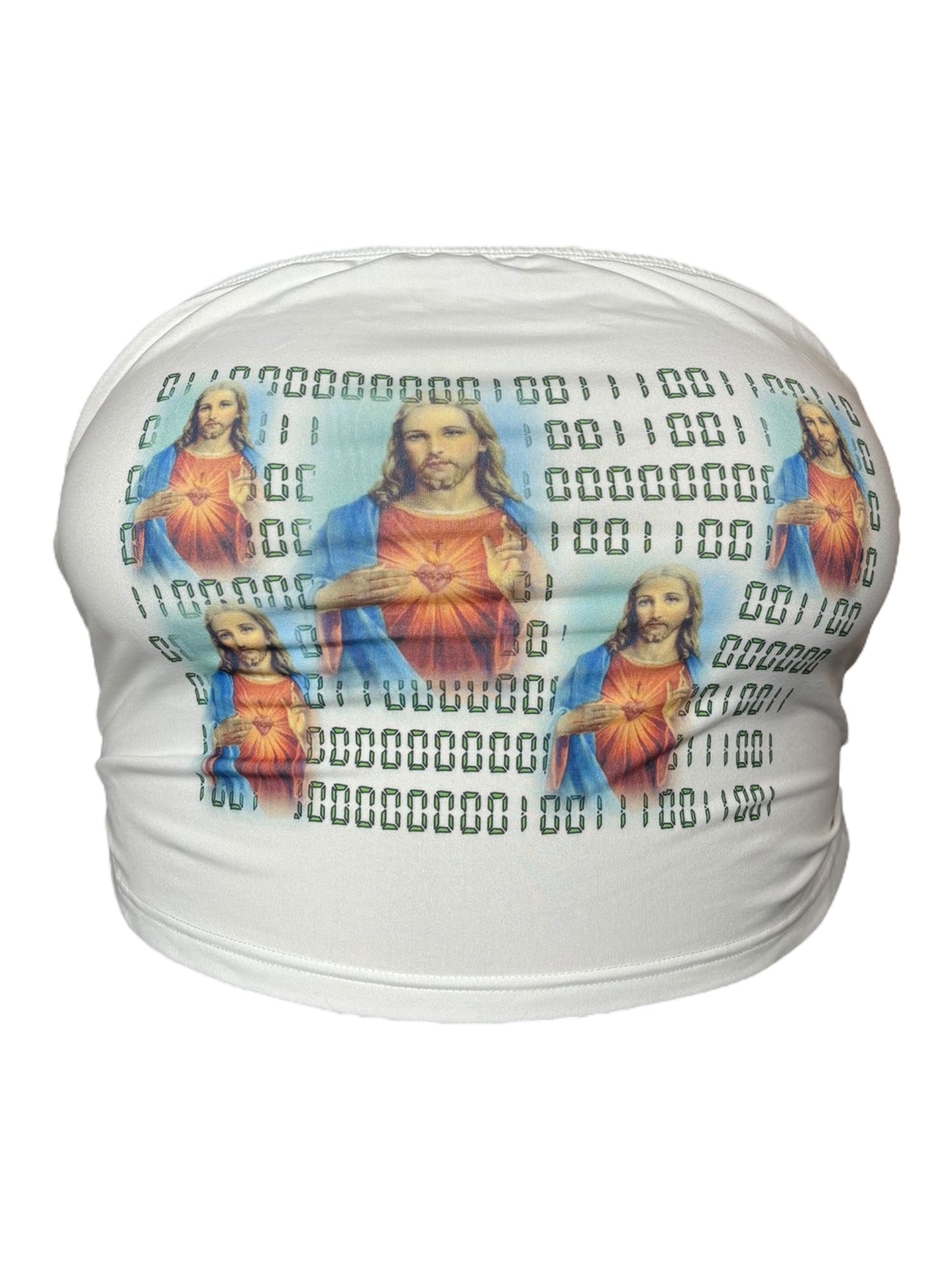 Binary Jesus Tube Top - 3X