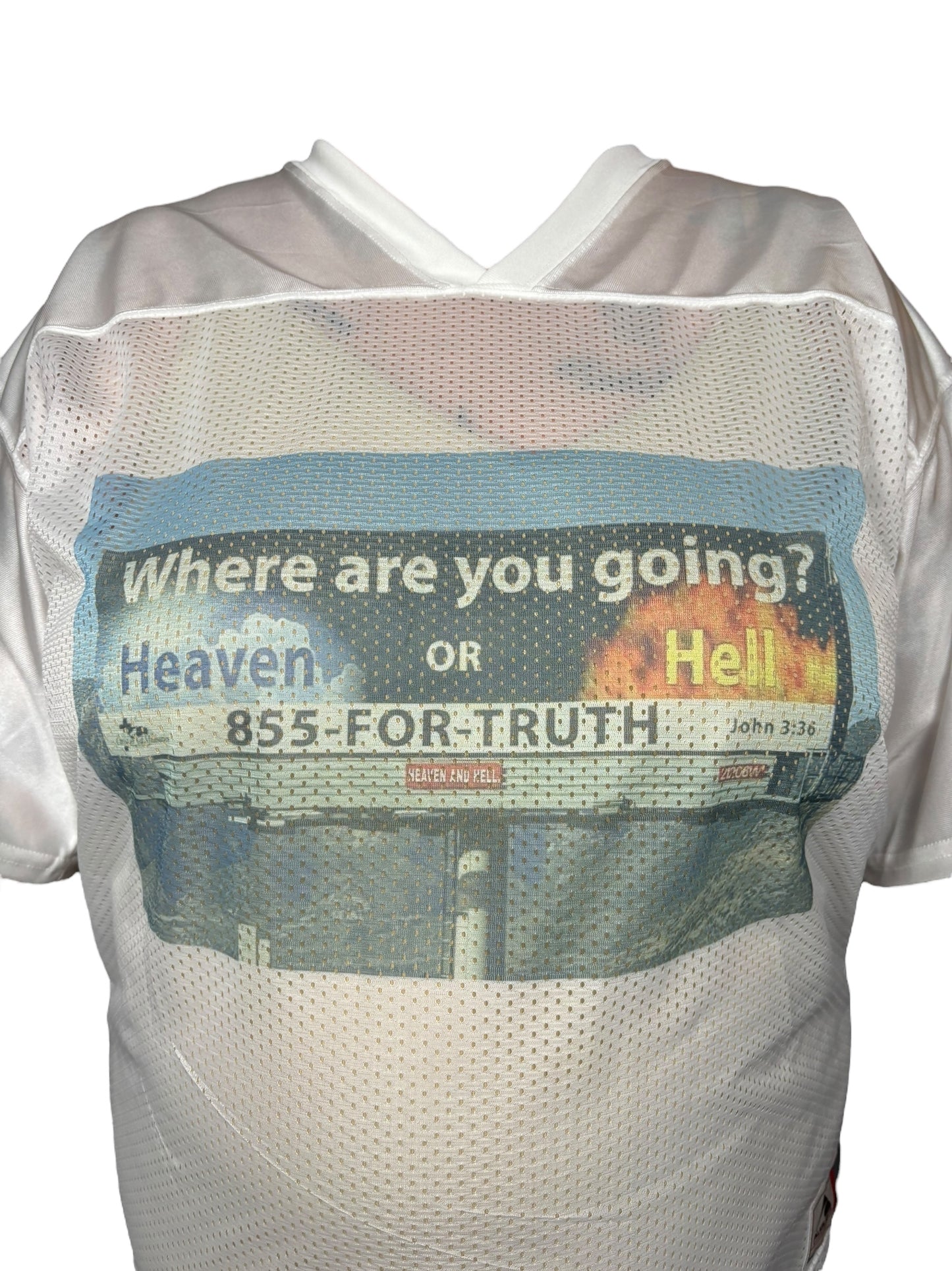 Heaven or Hell? White Jersey - 2X