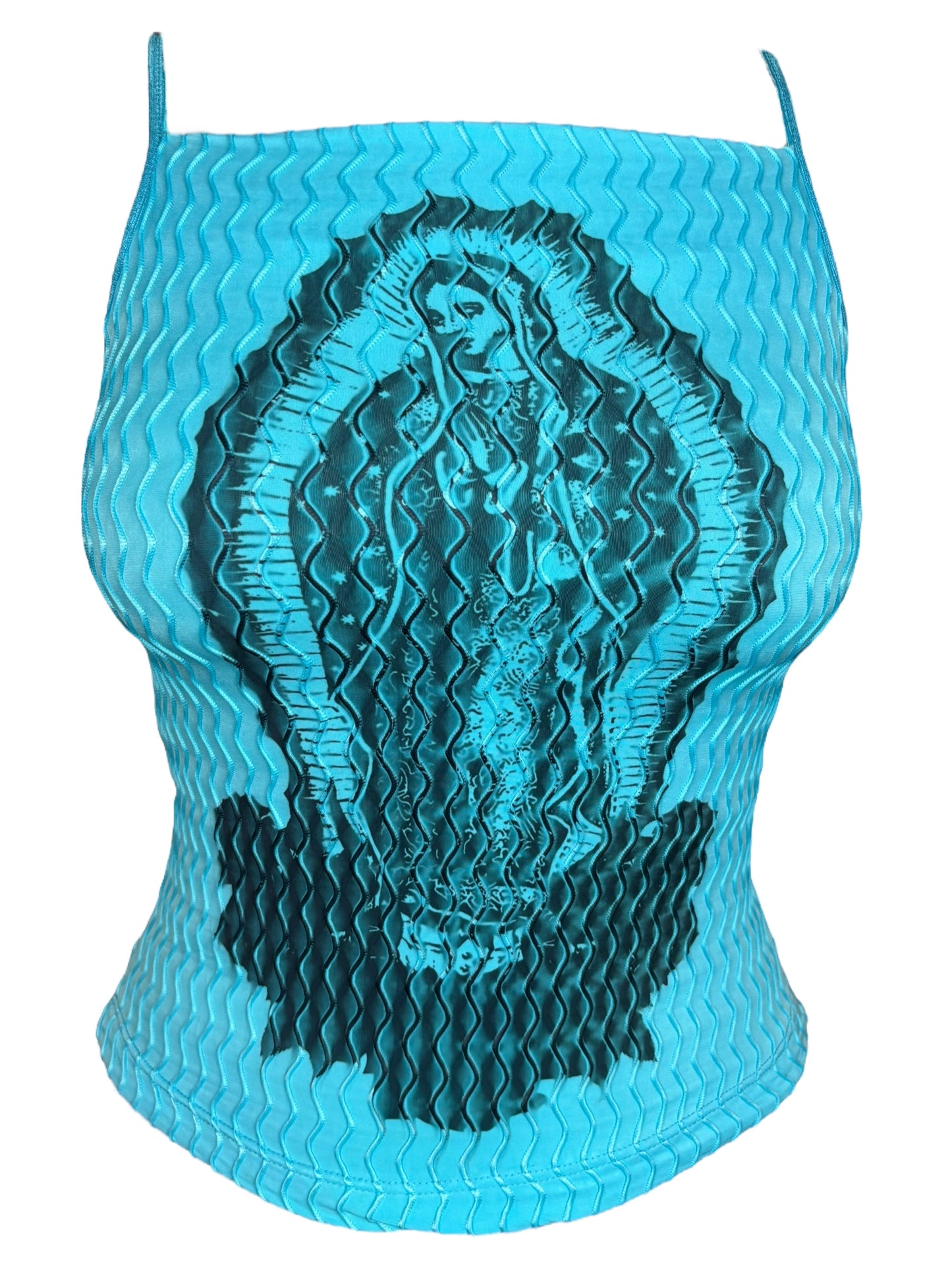 Virgen's Demise Blue Tank - M/L