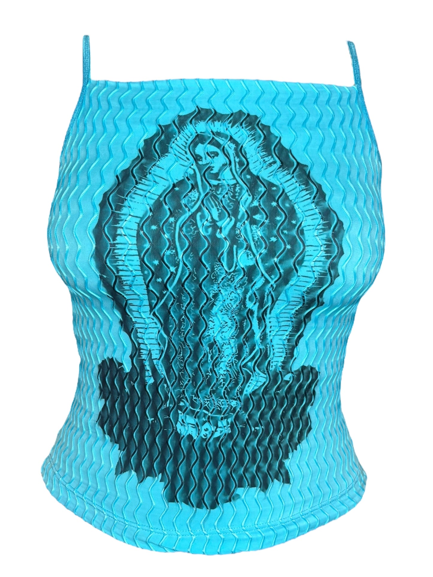 Virgen's Demise Blue Tank - M/L