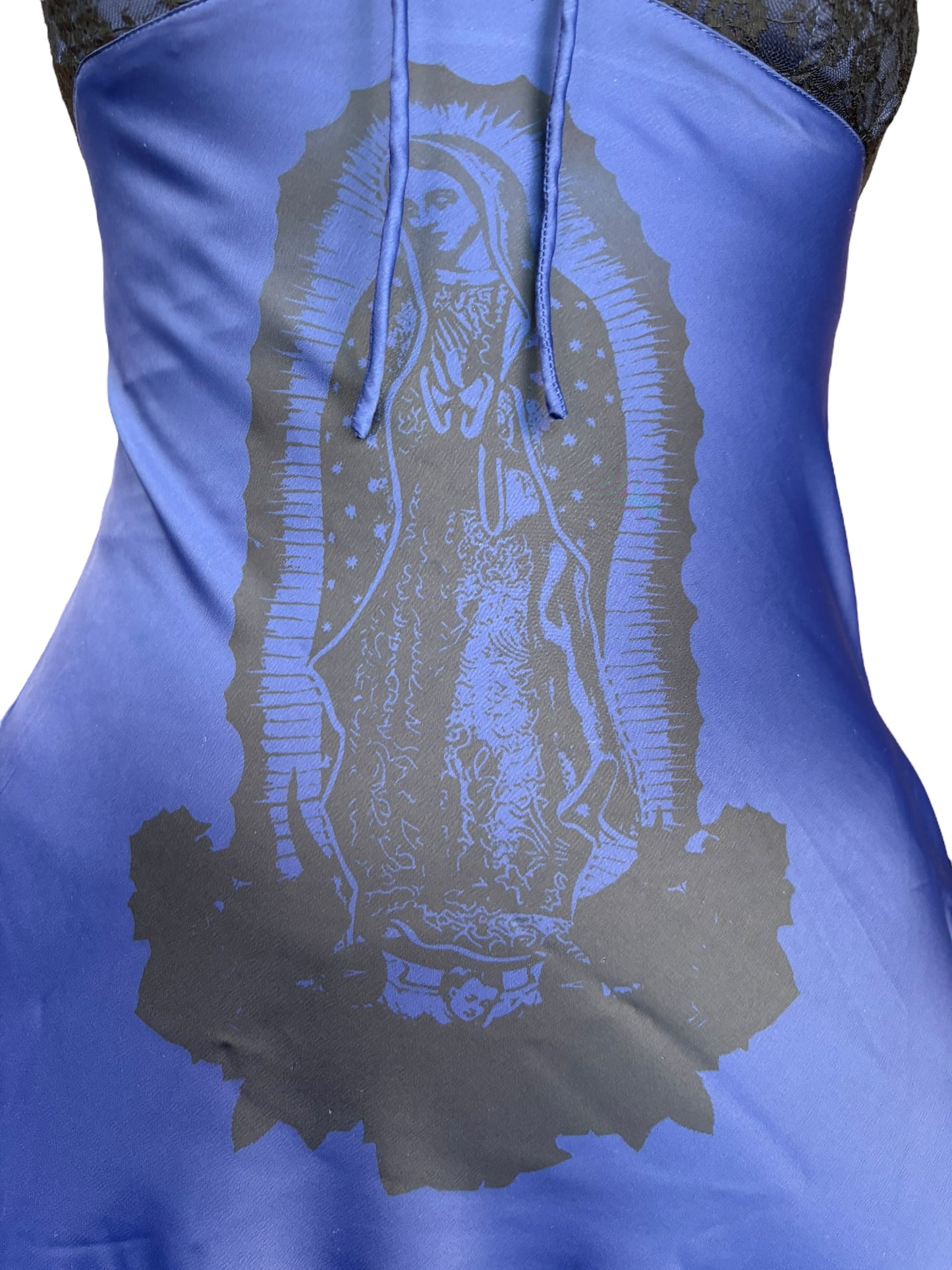 Virgen's Demise Dark Blue Dress - S/M