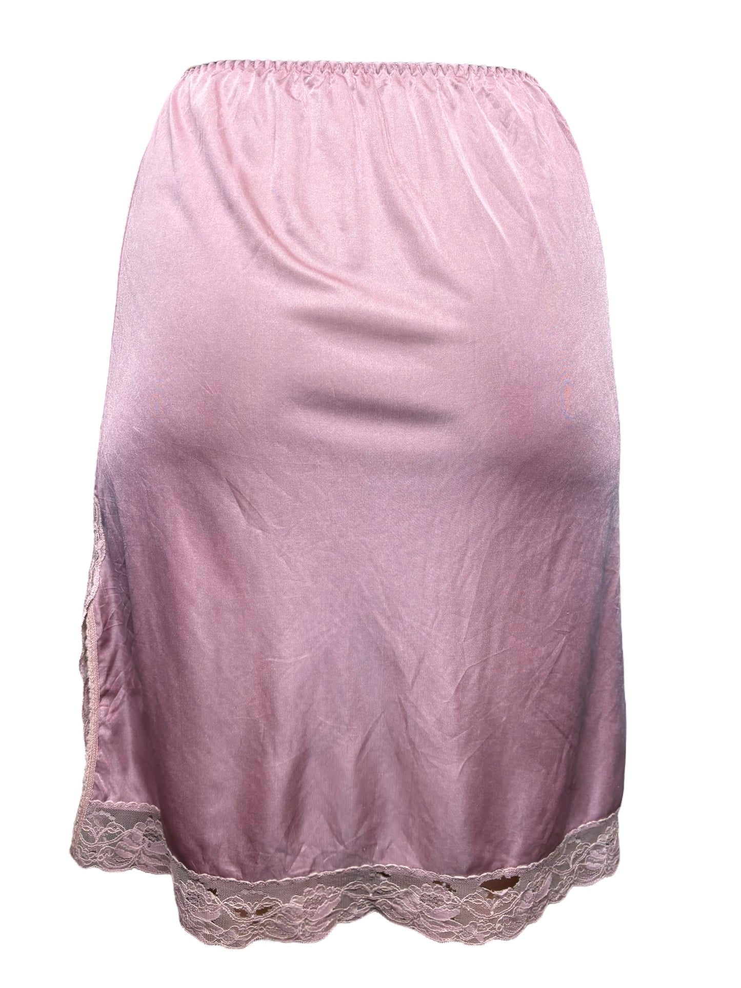 Sea Of Misery Mauve Slip Skirt - S/M