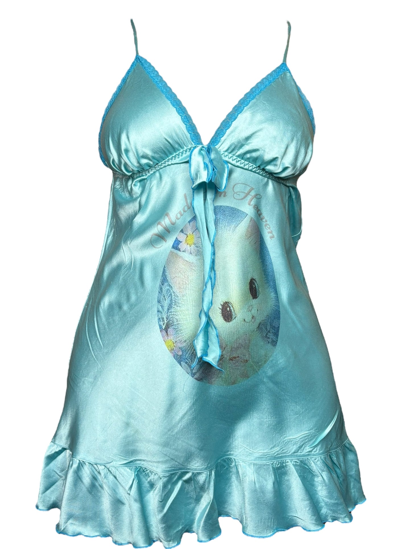 Made in Heaven Blue Mini Dress - M