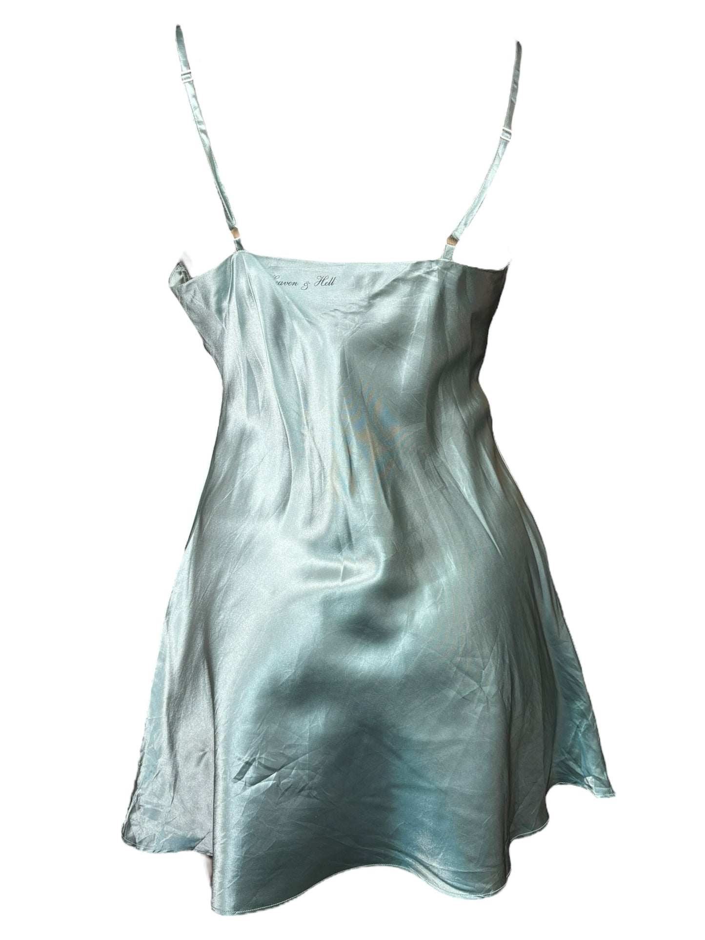 Mother Morphia Light Green Slip Dress - M/L