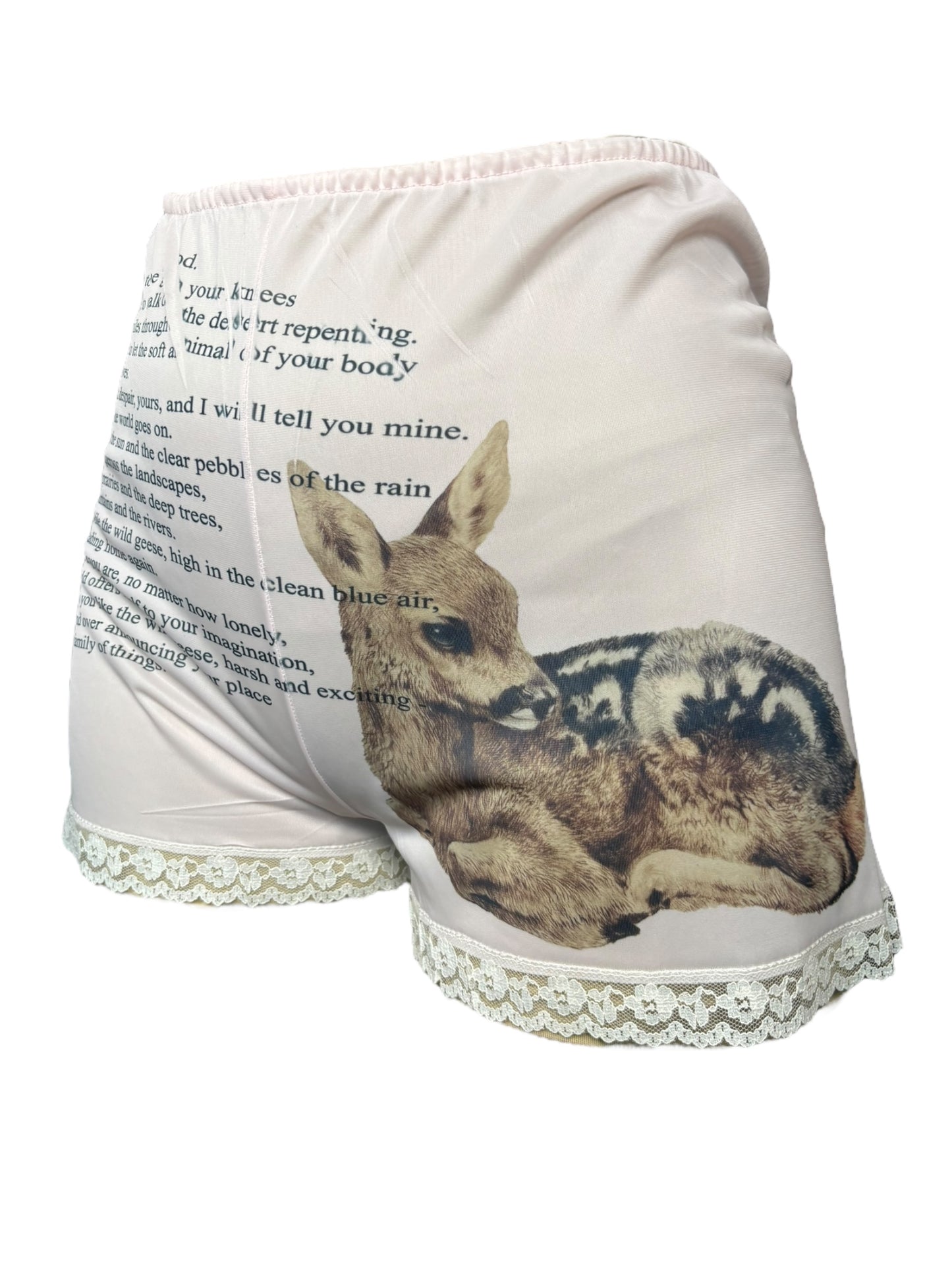 World Goes On Fawn Pink Shorts - S/M