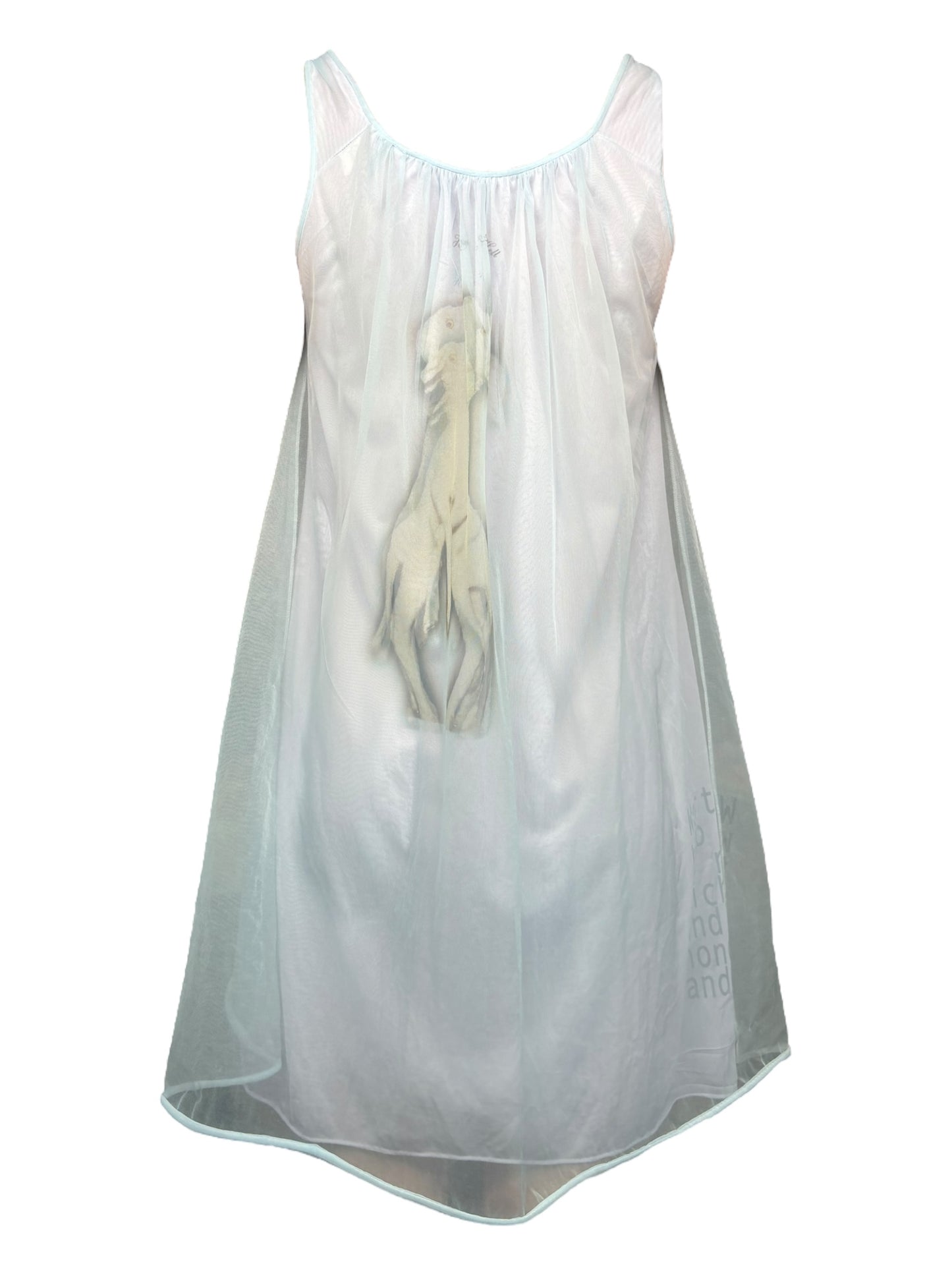 Worthy is The Lamb Blue/Lavender Whimsical Nightie - L/XL