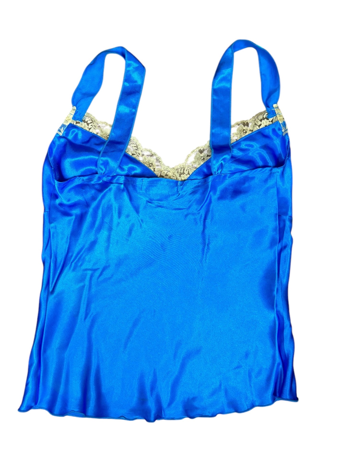 Creepy Crawler Bright Blue Slip Tank - S