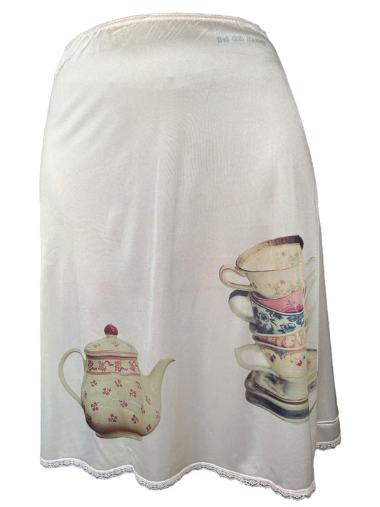 Tea Party Light Pink Slip Skirt (Sample) - S/M