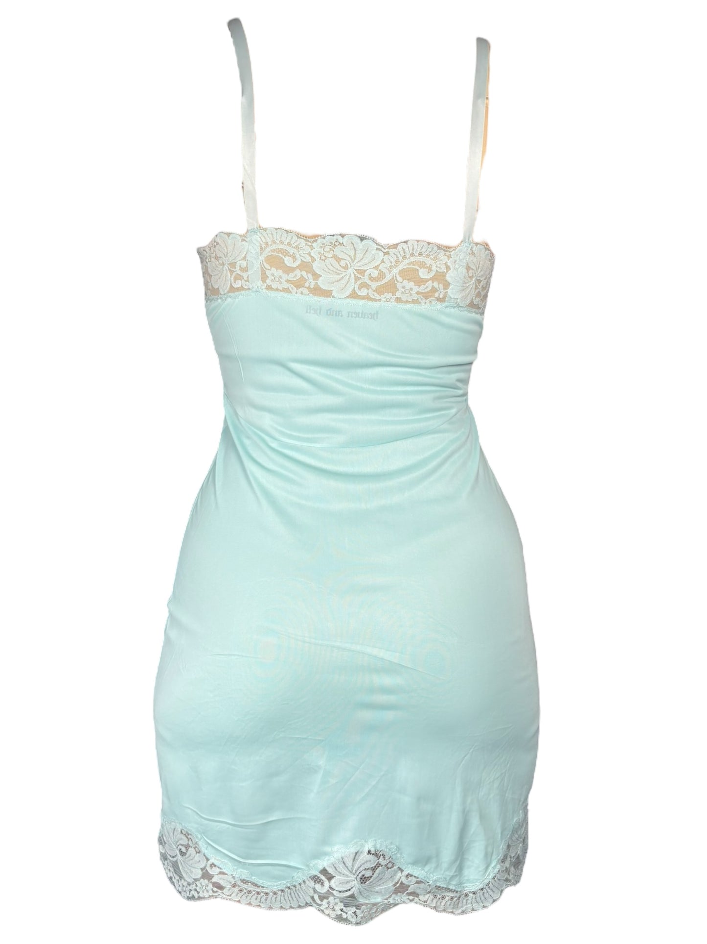 Holy Purity Blue Lace Dress - S