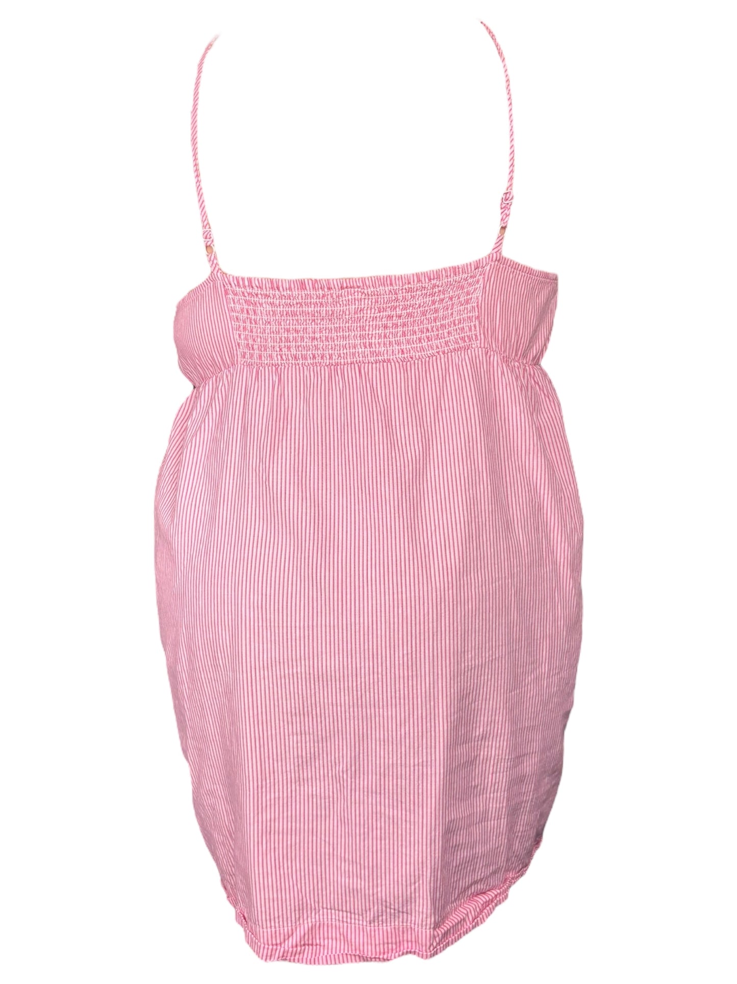 Vintage Striped Pink Nightie - 2X