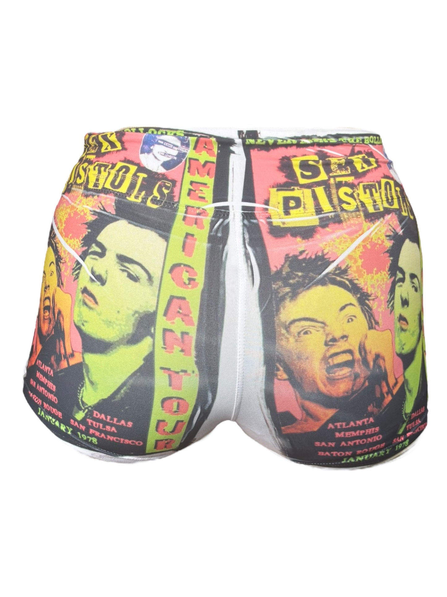 Sex Pistols Booty Shorts - S