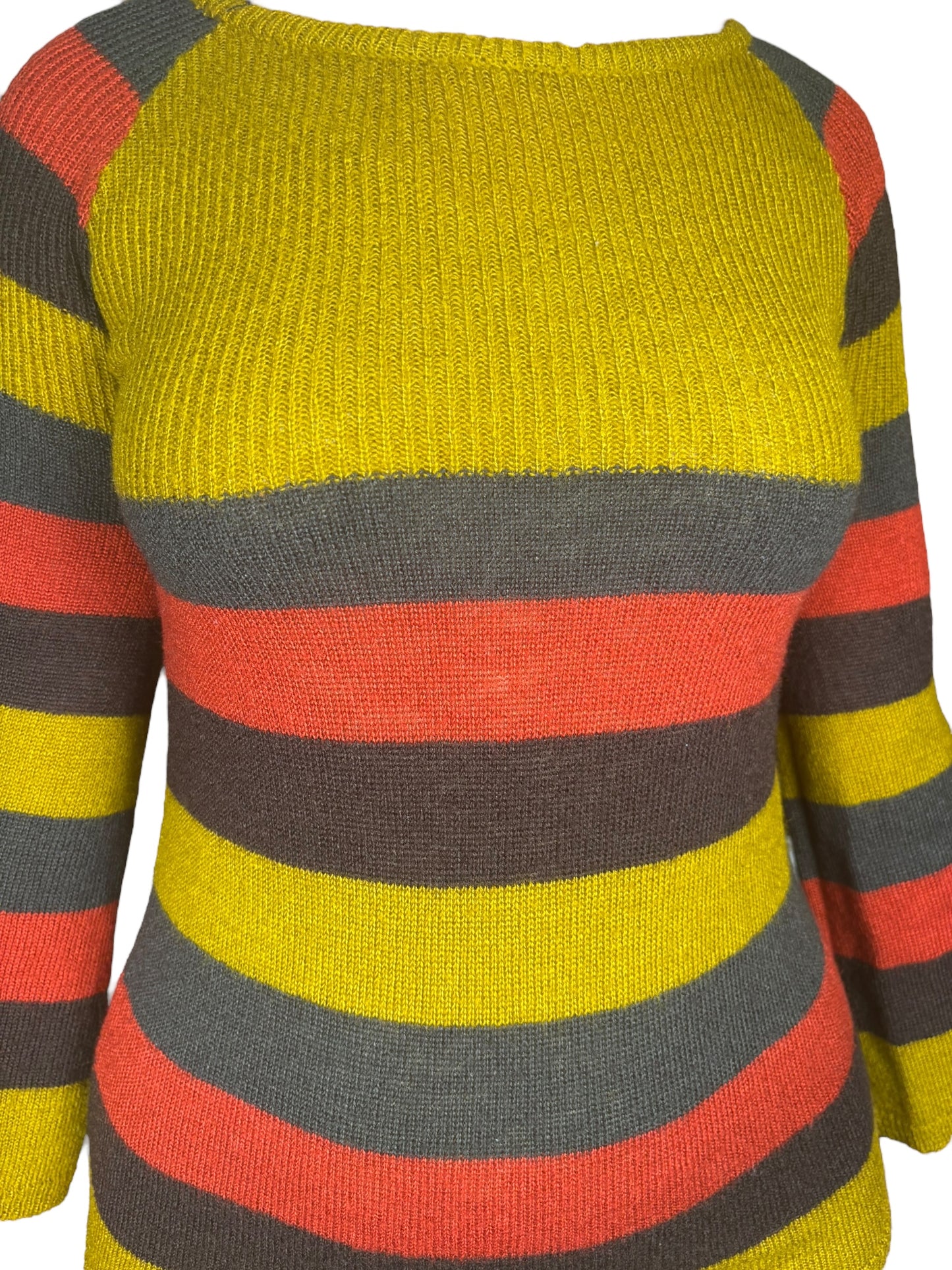 Vintage F21 Striped Sweater - M