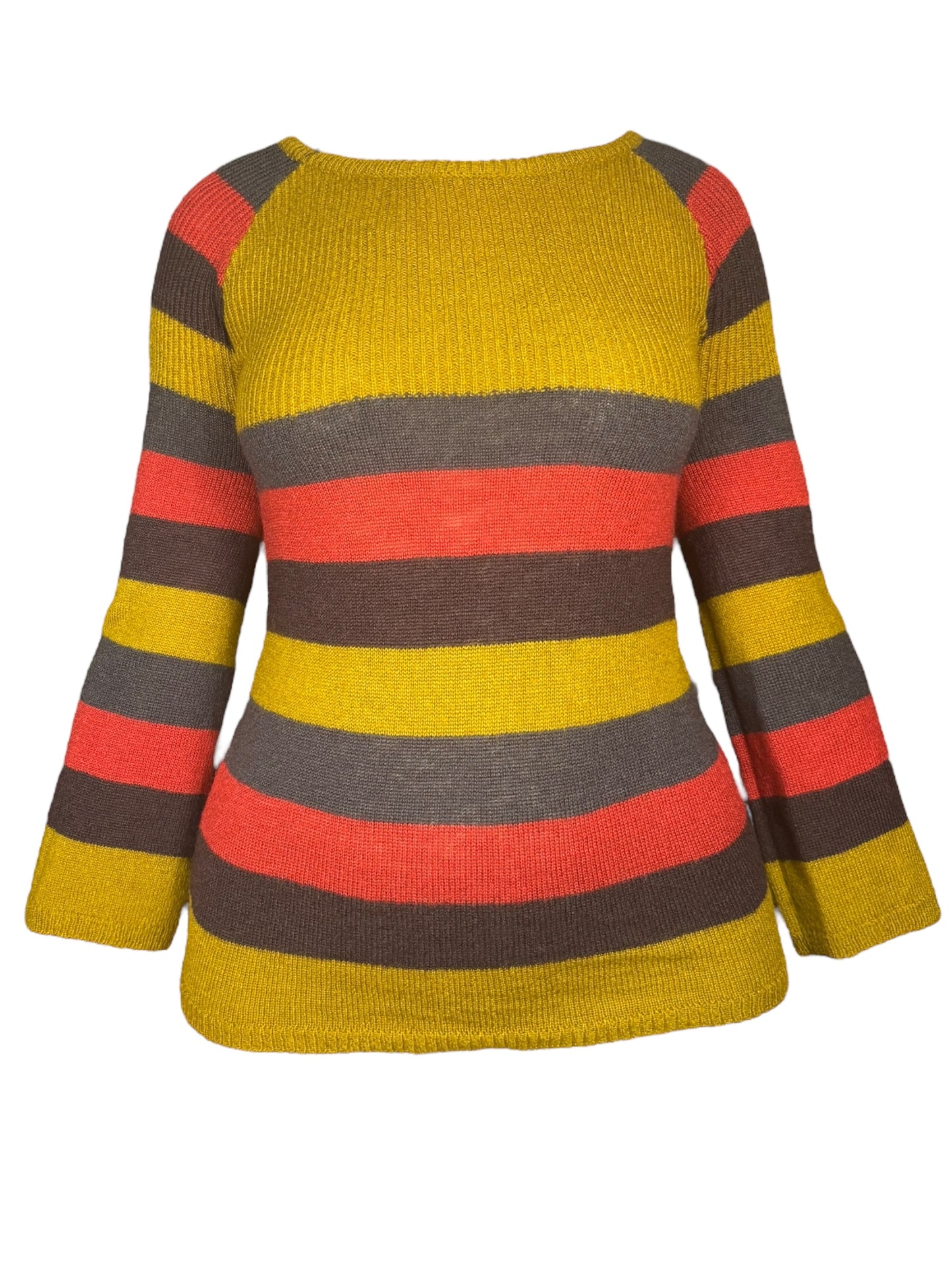 Vintage F21 Striped Sweater - M