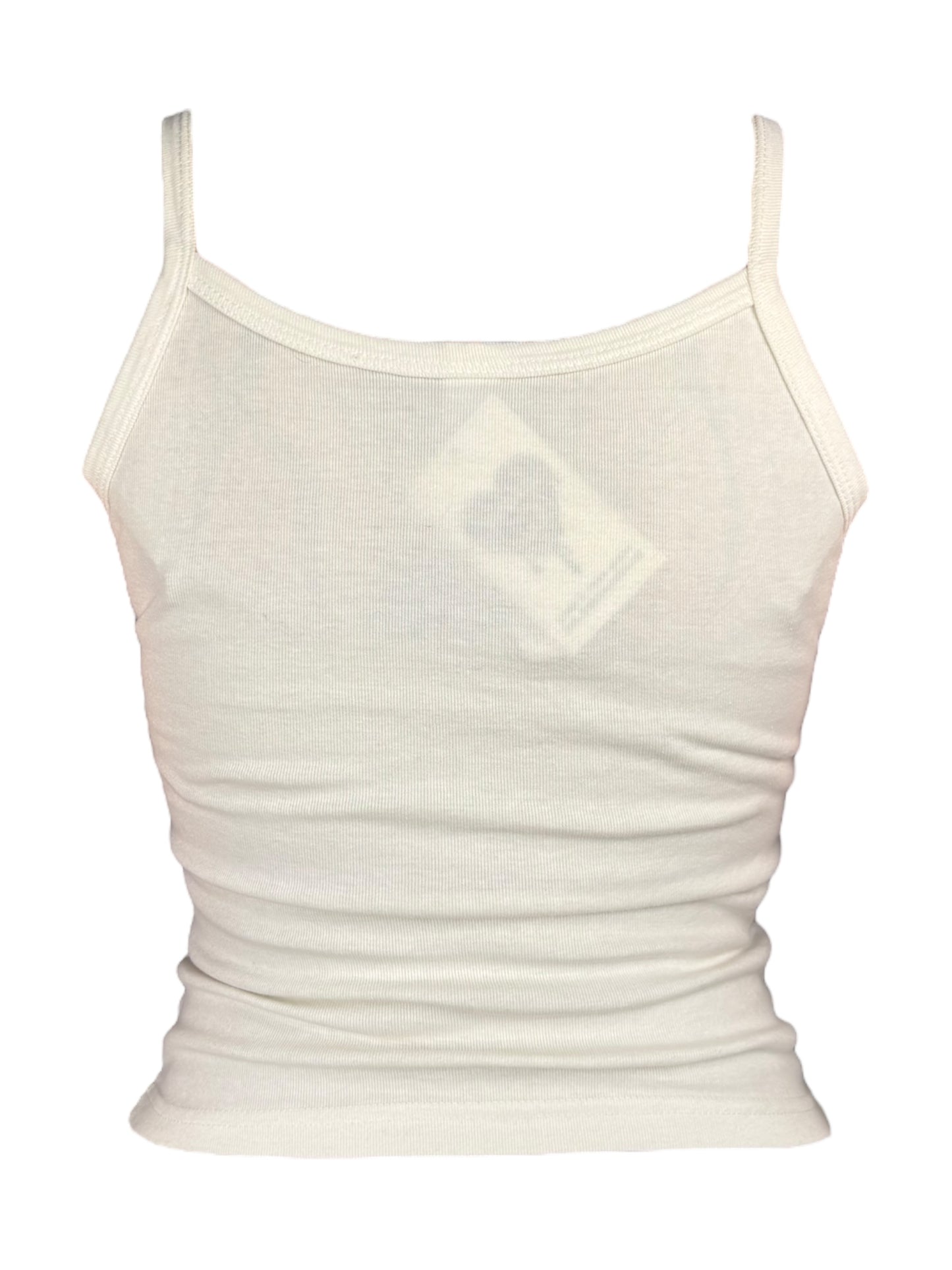 Vintage Fluffer White Tank Top - M