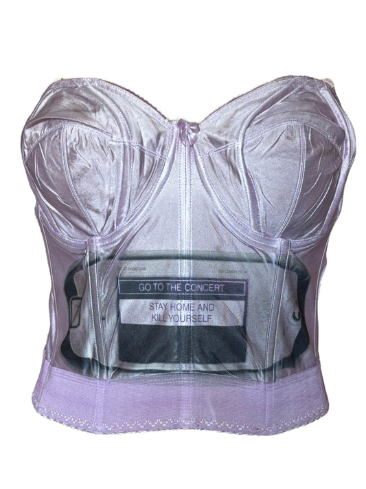the Choice is Yours Purple Corset - M
