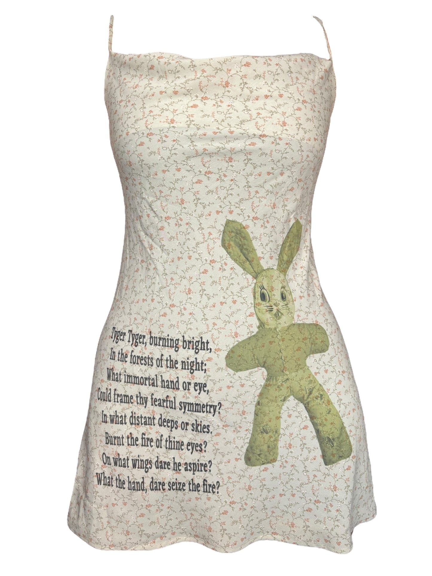 Forests of the Night Plushie Green Floral Dress - M/L