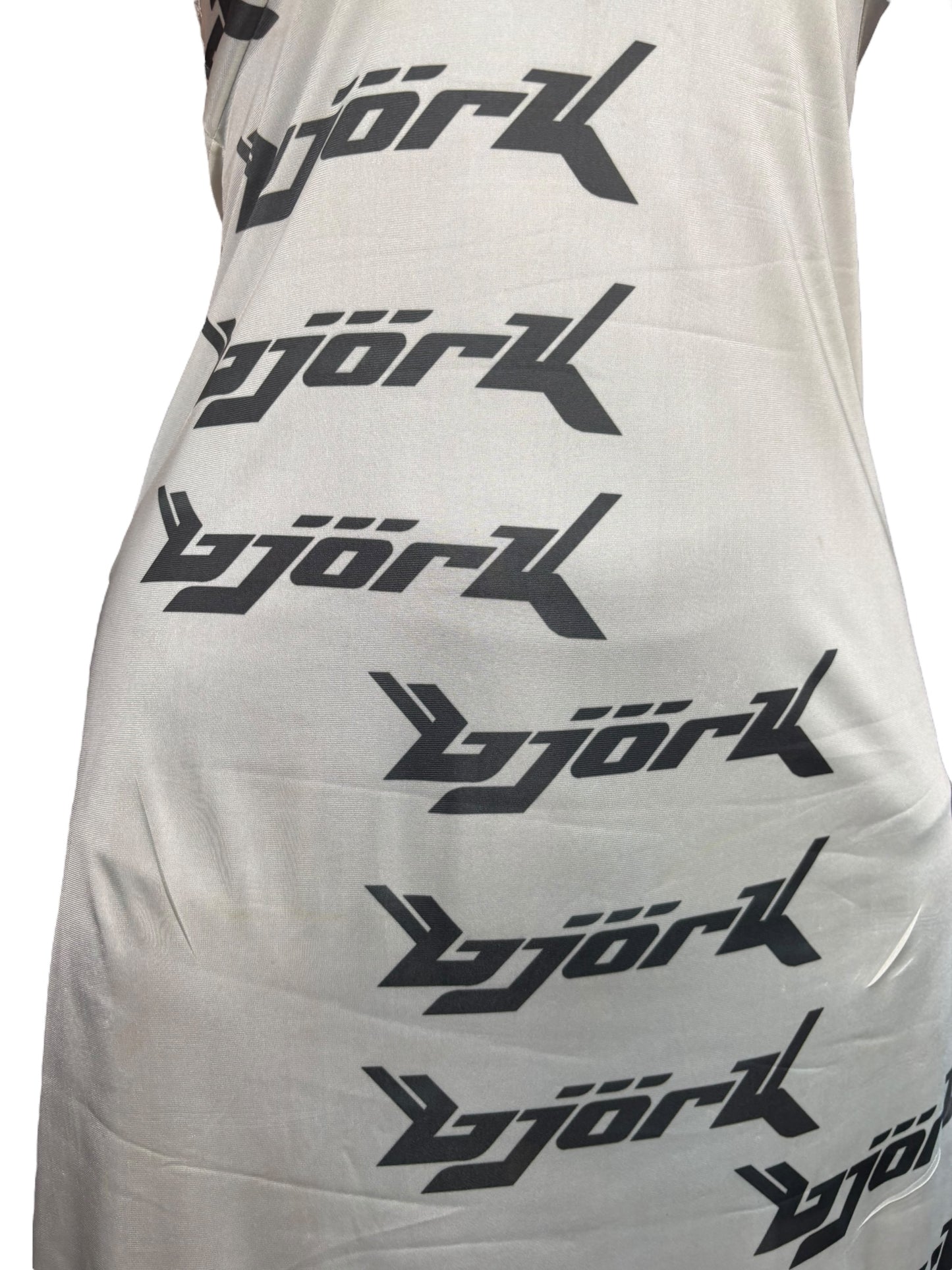 Bjork White Slip Dress - M/L