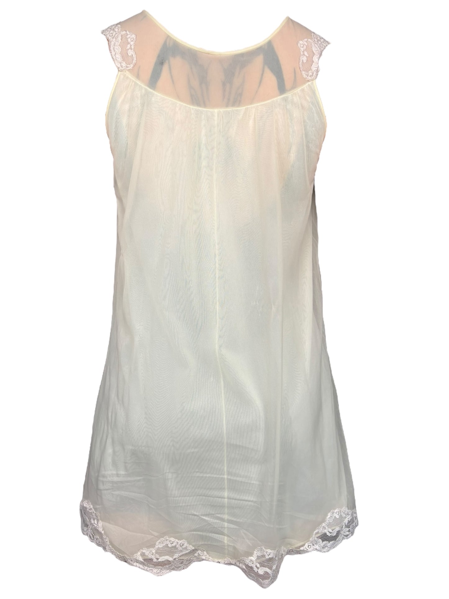 Sacred Heart of Jesus Butter Yellow Floaty Nightie - M/L