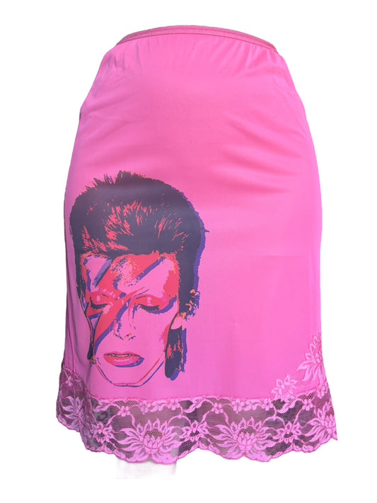 David Bowie Pink Skirt - M
