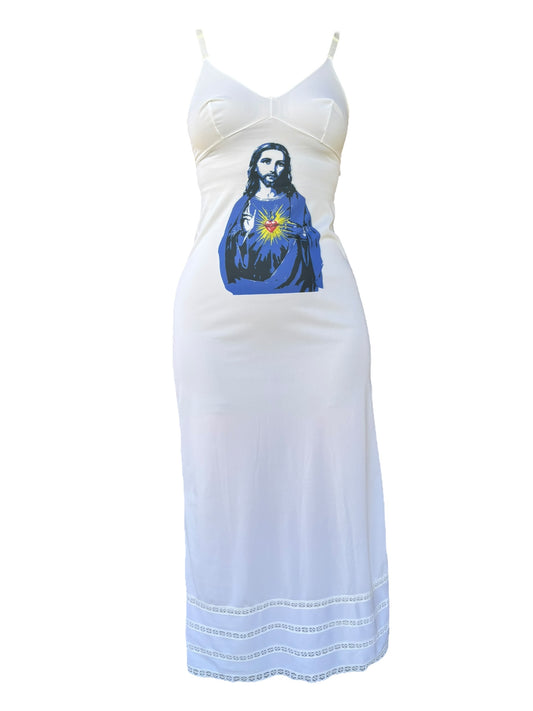 Primary Jesus Slip Dress - S
