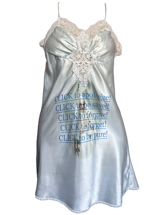 Click To Forget Slip Dress - M