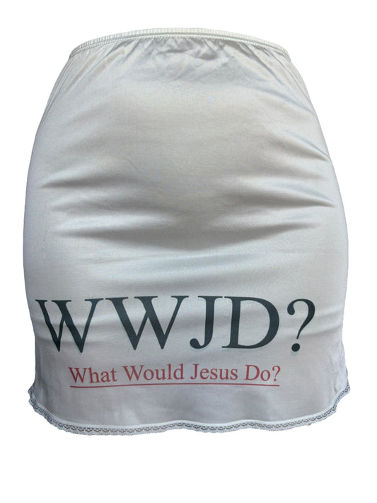 WWJD Mini Skirt - XS