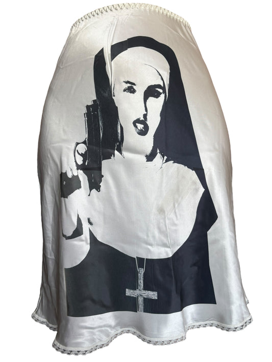 Nun of Your Business Flowy Skirt - XL