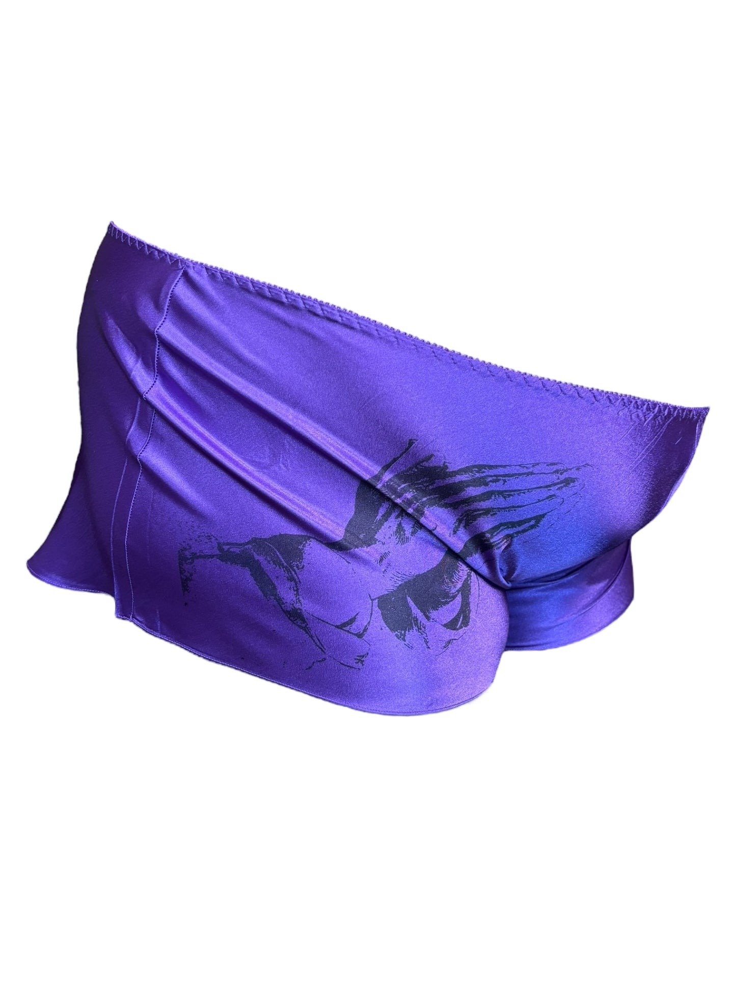 Praying Hands Purple Shorts - XL