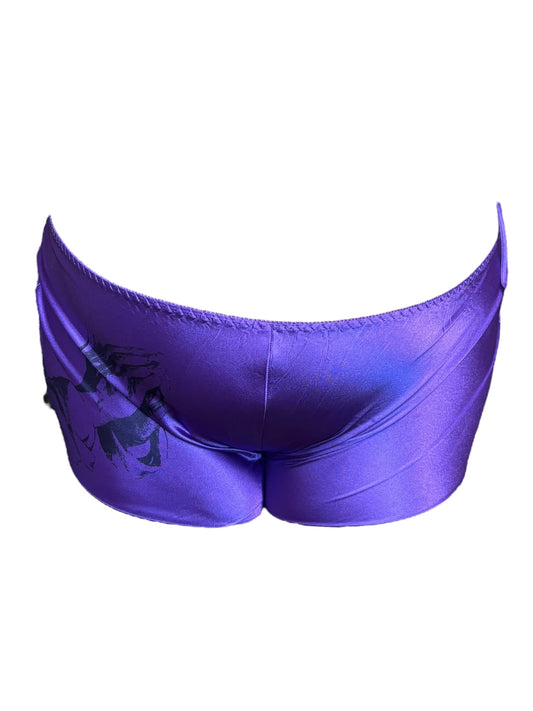 Praying Hands Purple Shorts - XL