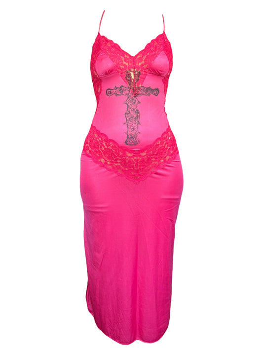 Pink Cross Dress - XXS