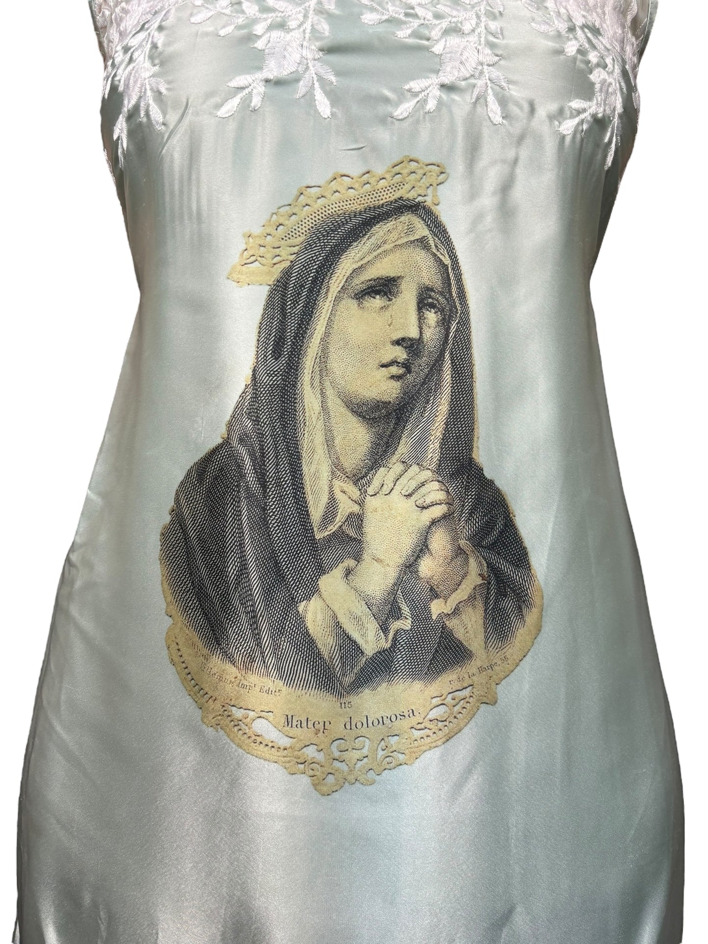 Mater Dolorosa Olive Dress - M