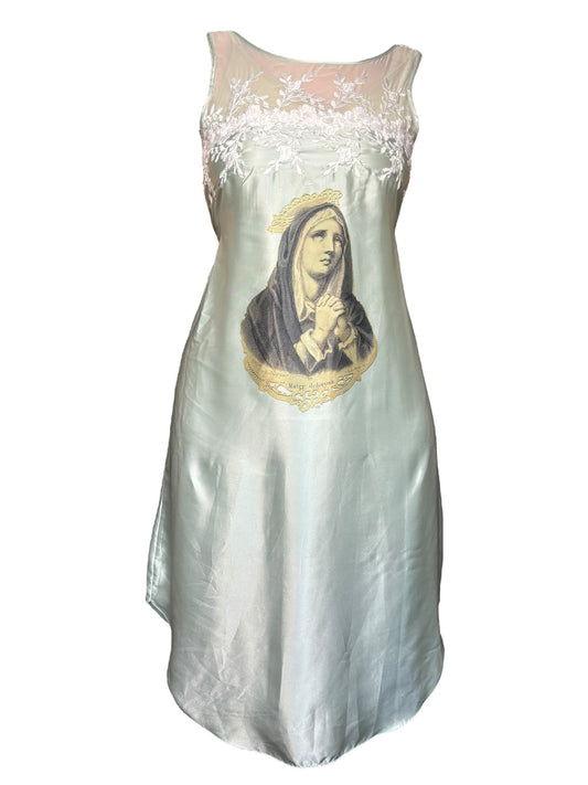 Mater Dolorosa Olive Dress - M