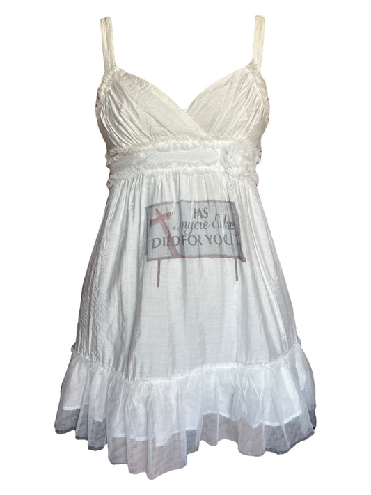Has Anyone Else Died For You Babydoll Dress - M