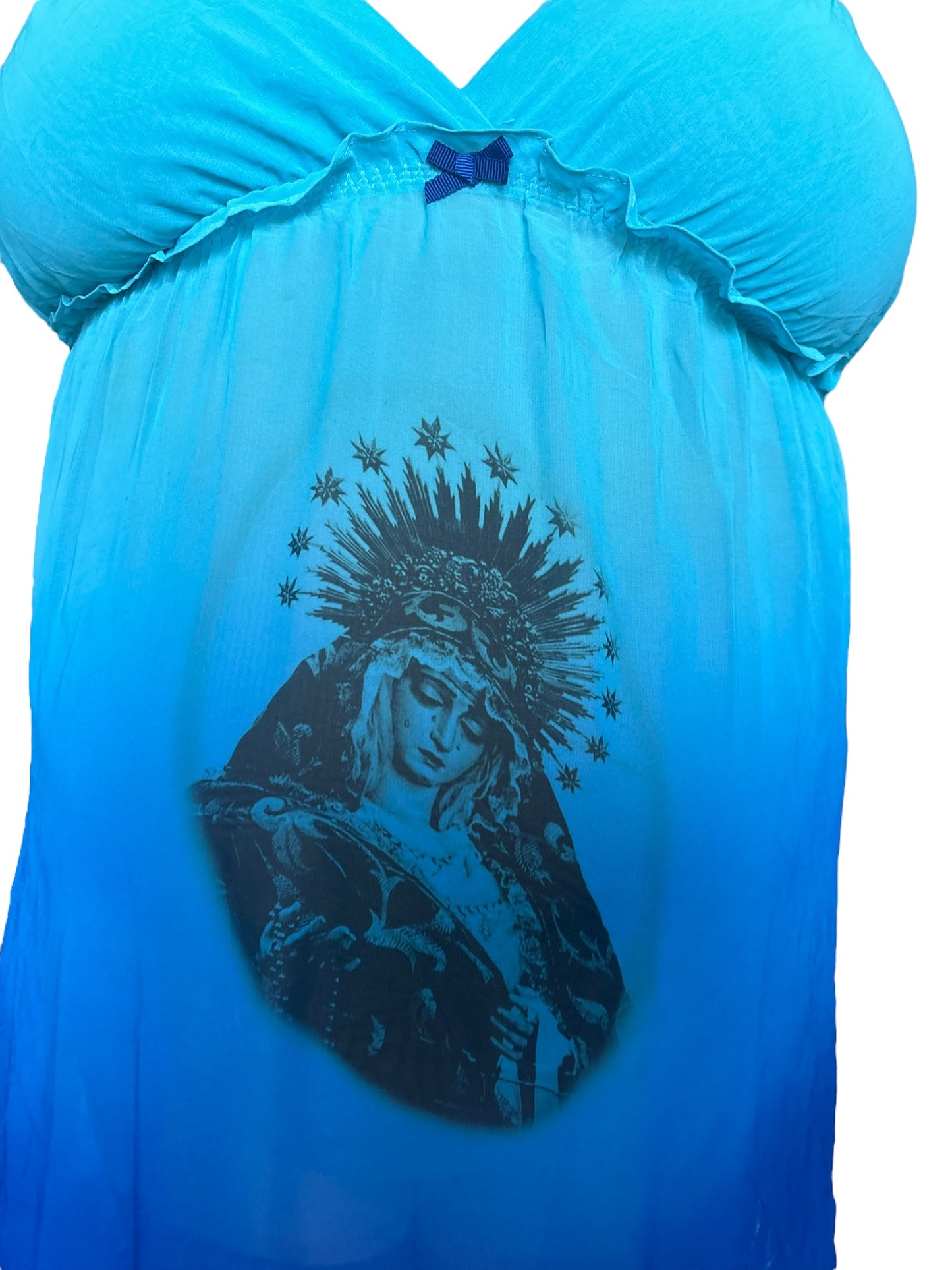 Mary Blue Ombre Dress - 2X/3X