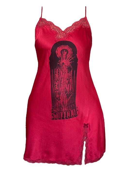 Our Lady of Sorrows Red Dress - M/L