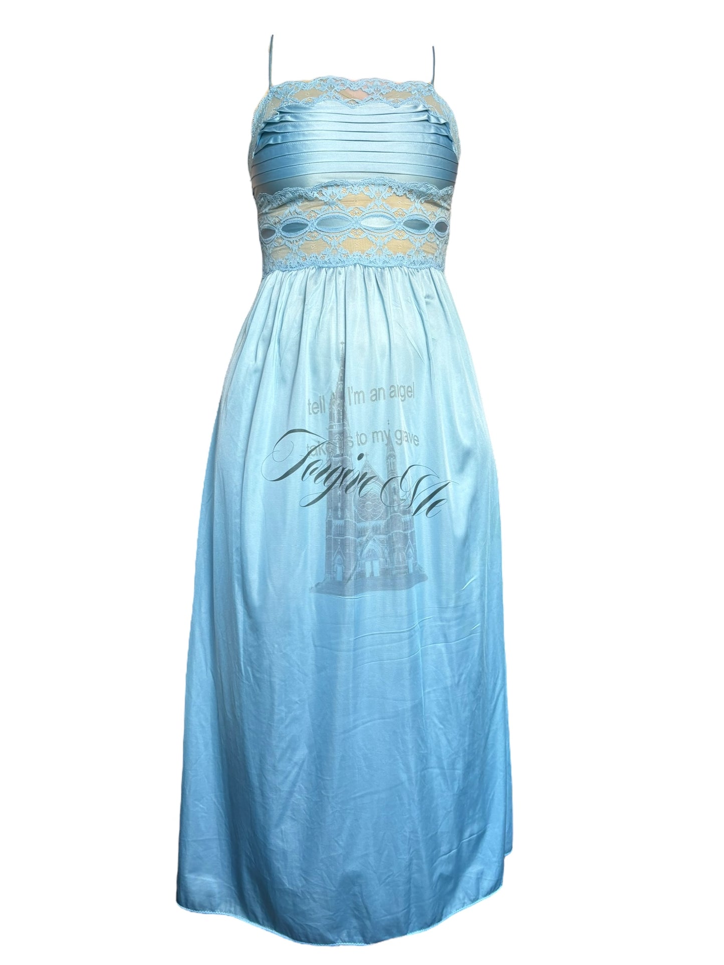 Forgive My Deadly Sins Blue Dress - S