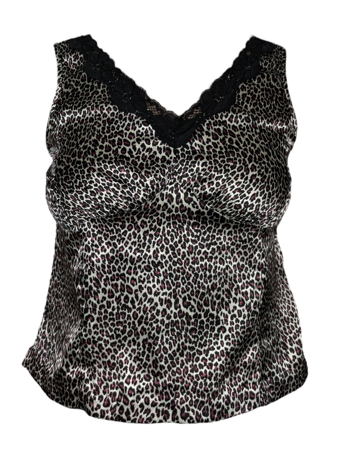 Vintage Cheetah Print Top - M