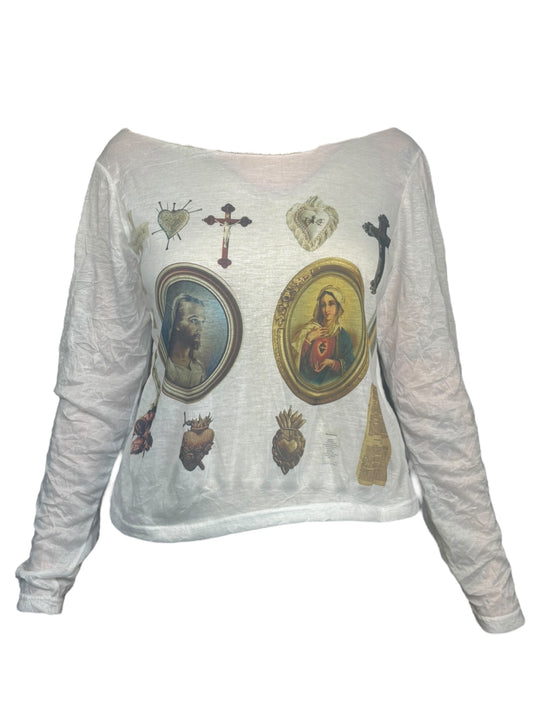 Catholic Girl Slouchy Longsleeve - M/L