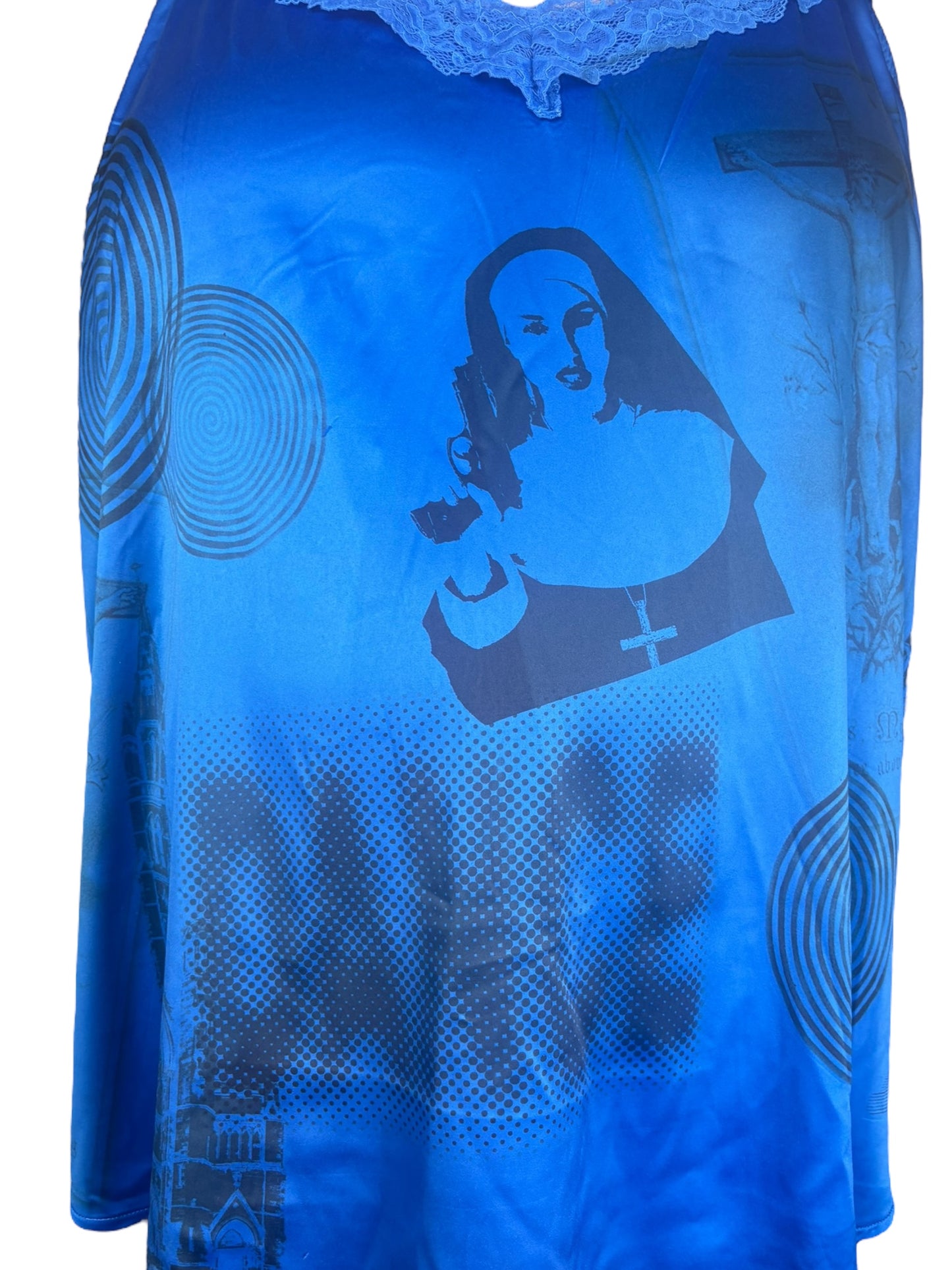 Dance, Mary, Dance Blue Tank - 5X/6X