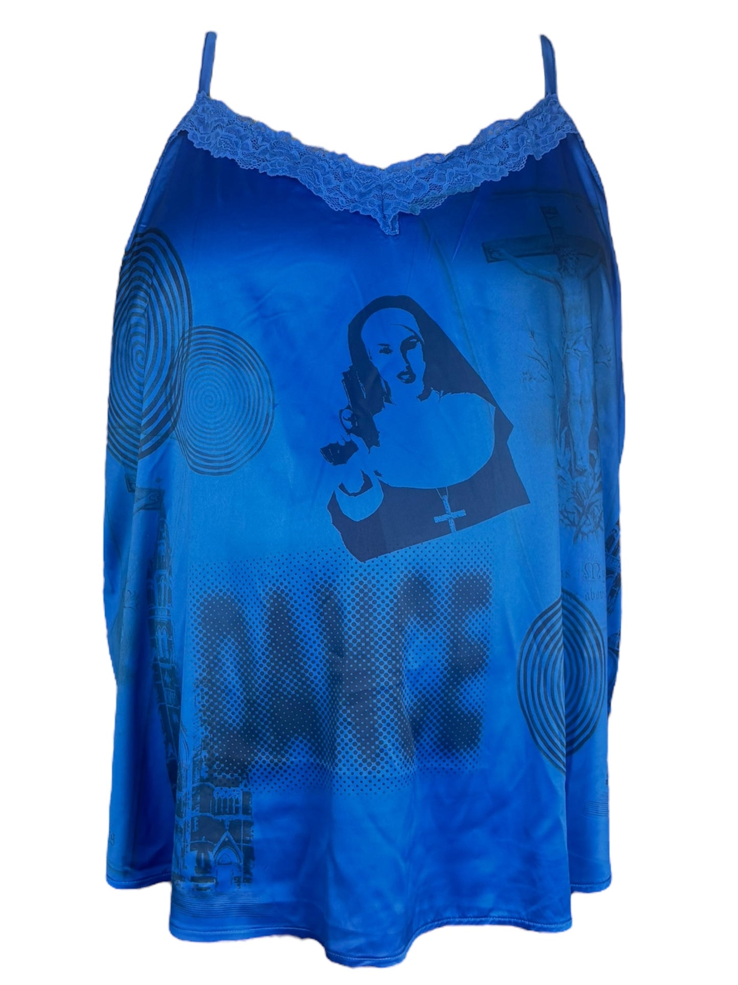 Dance, Mary, Dance Blue Tank - 5X/6X