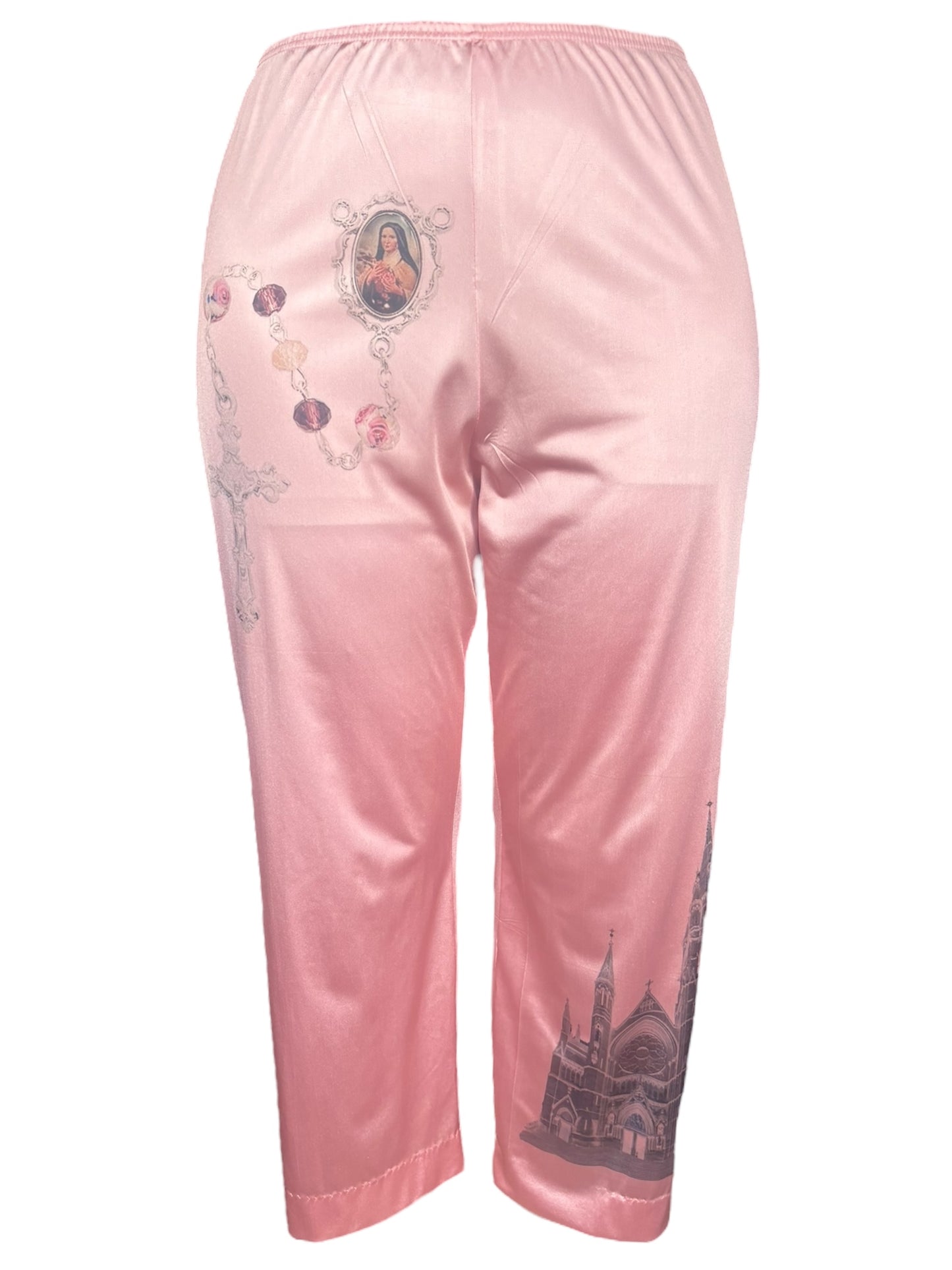 Rosary Pink Pants - L/XL