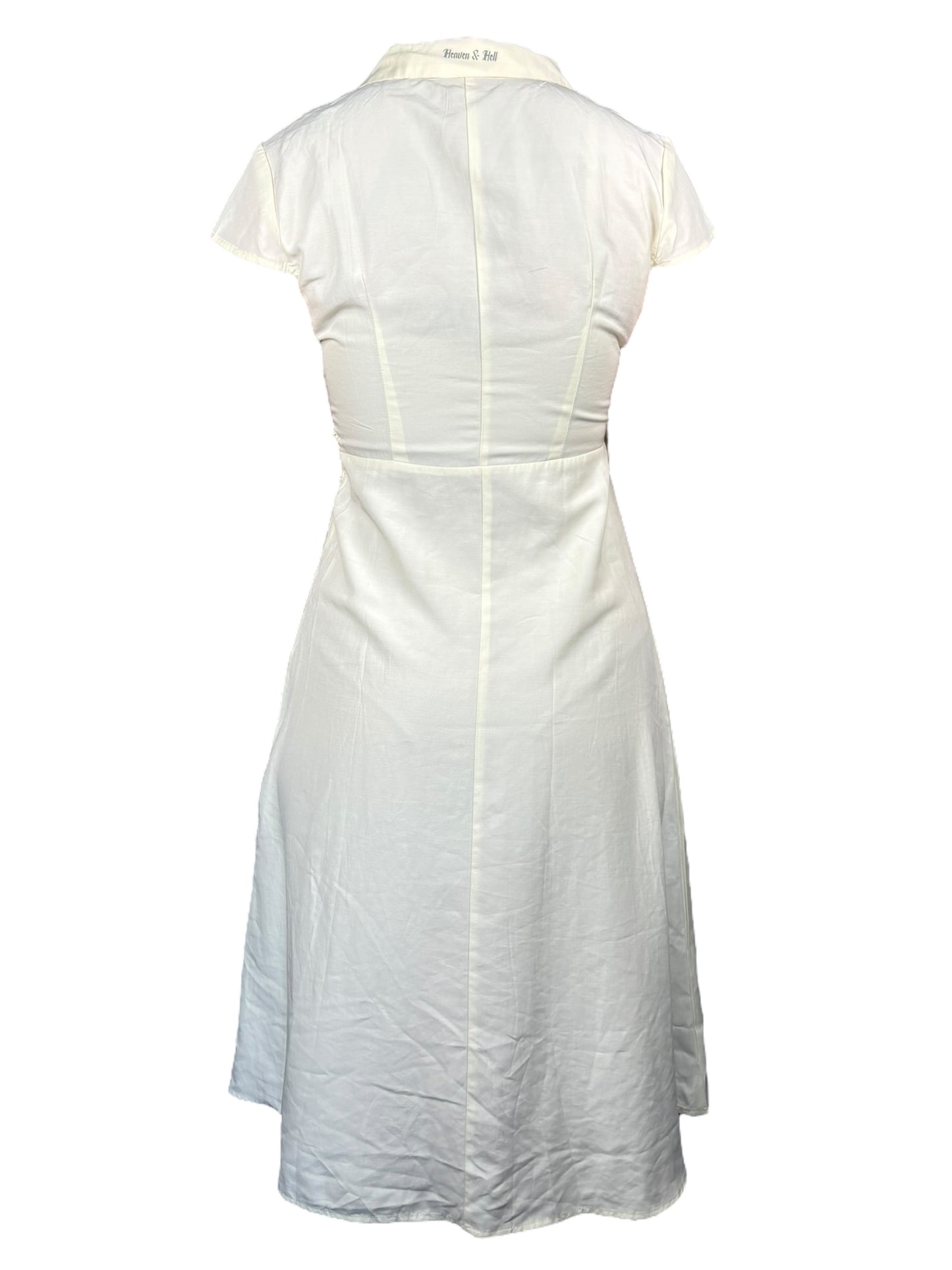 Lovers in the Cathedral Buttoned Dress - M