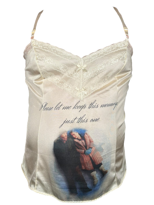 Eternal Sunshine Cream Slip Tank - 5X