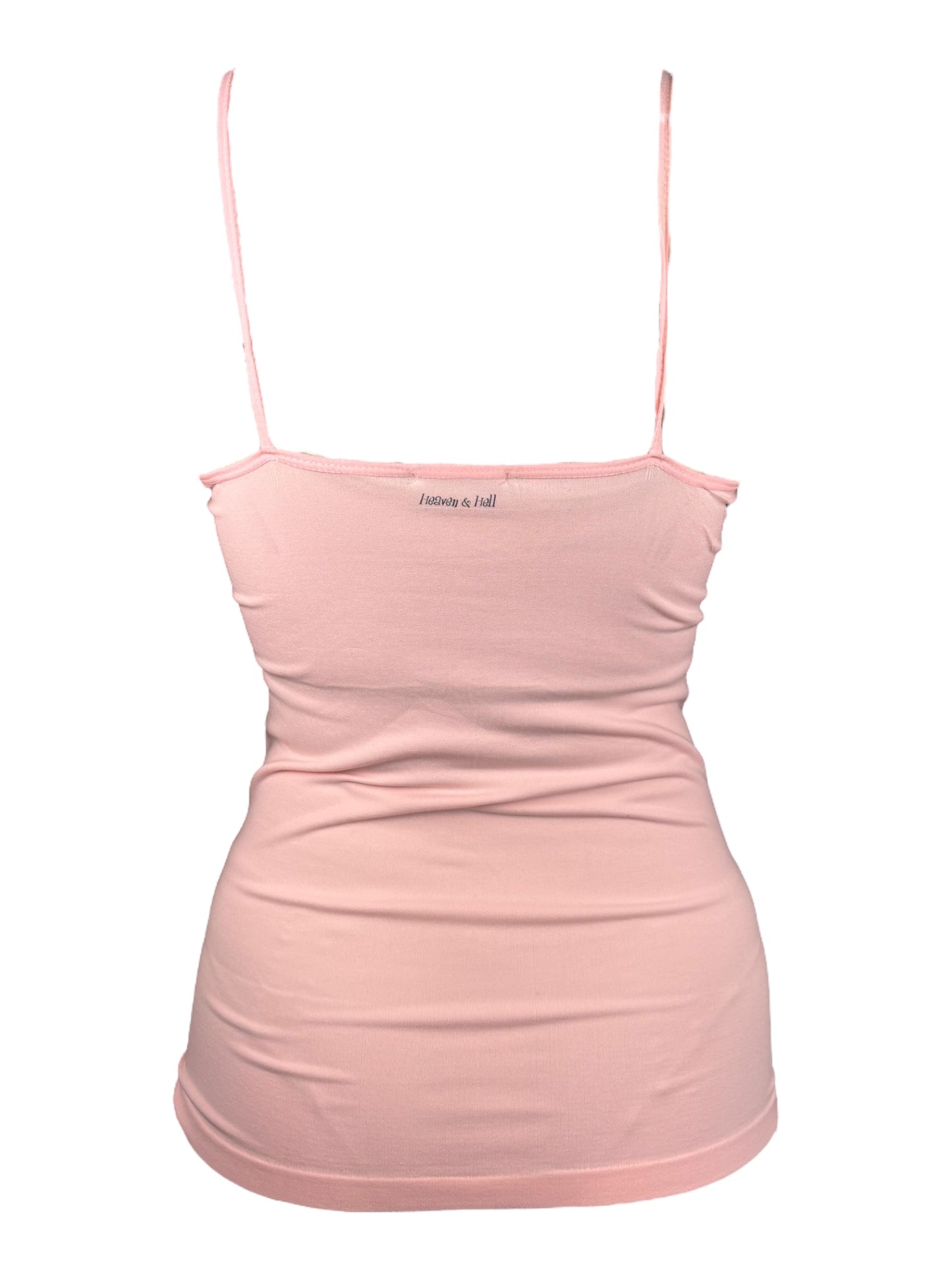 Mother Mary Pink Stretchy Sample Tank - S