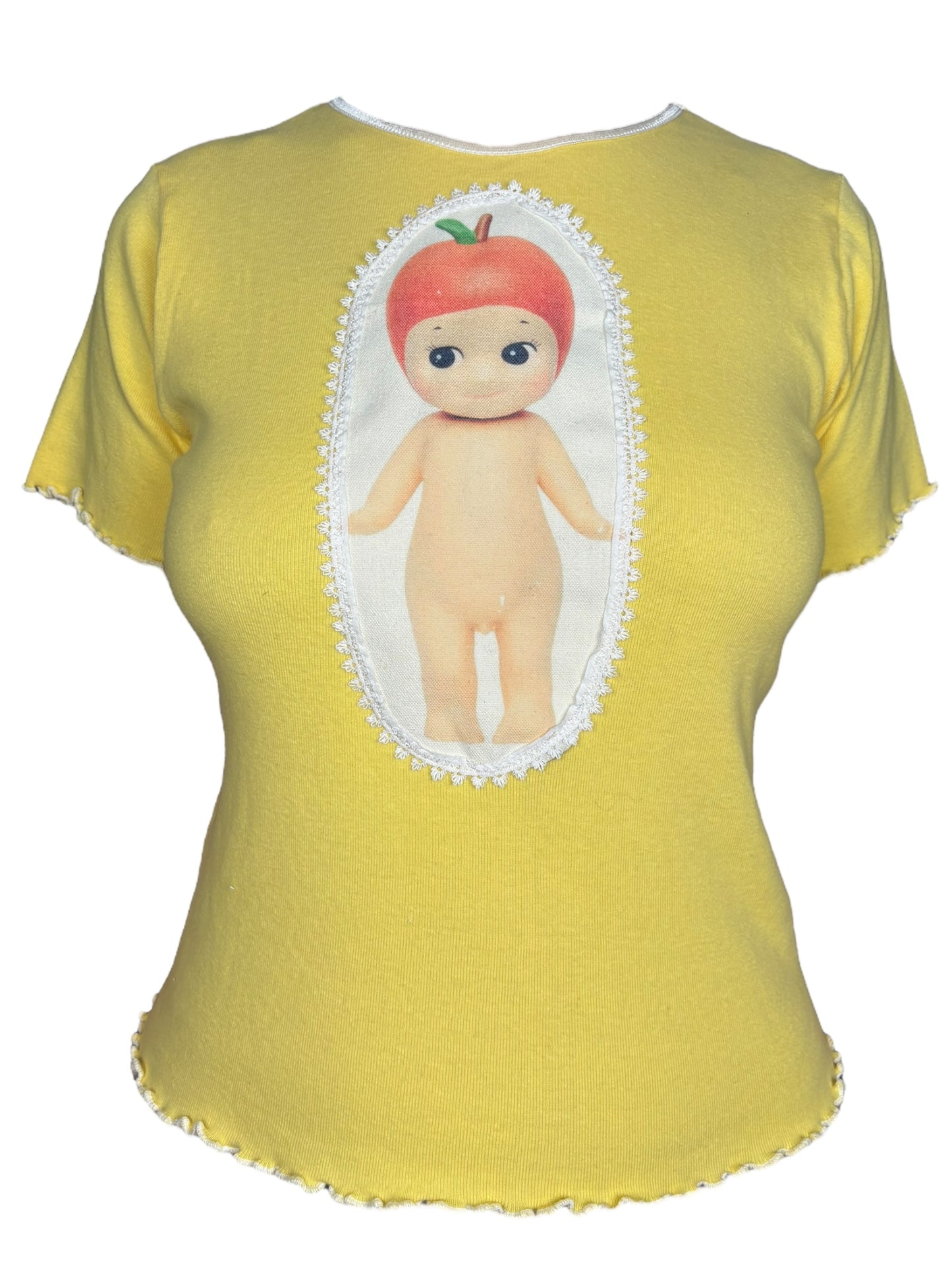 Sonny Angel Upcycled Yellow Tee - XL/2X