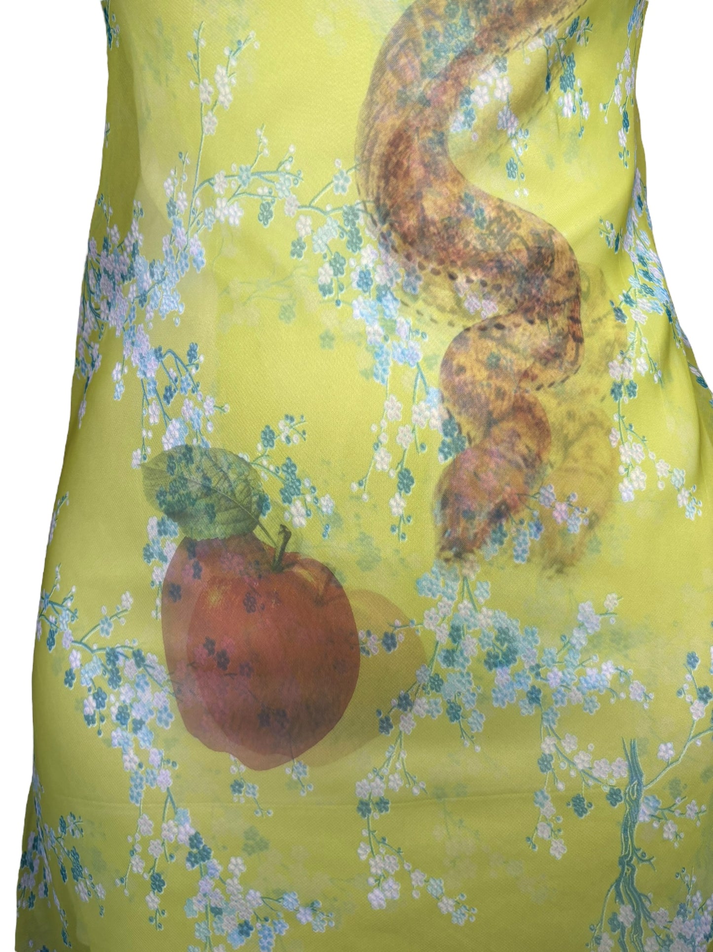 Forbidden Fruit Green Floral Dress - M