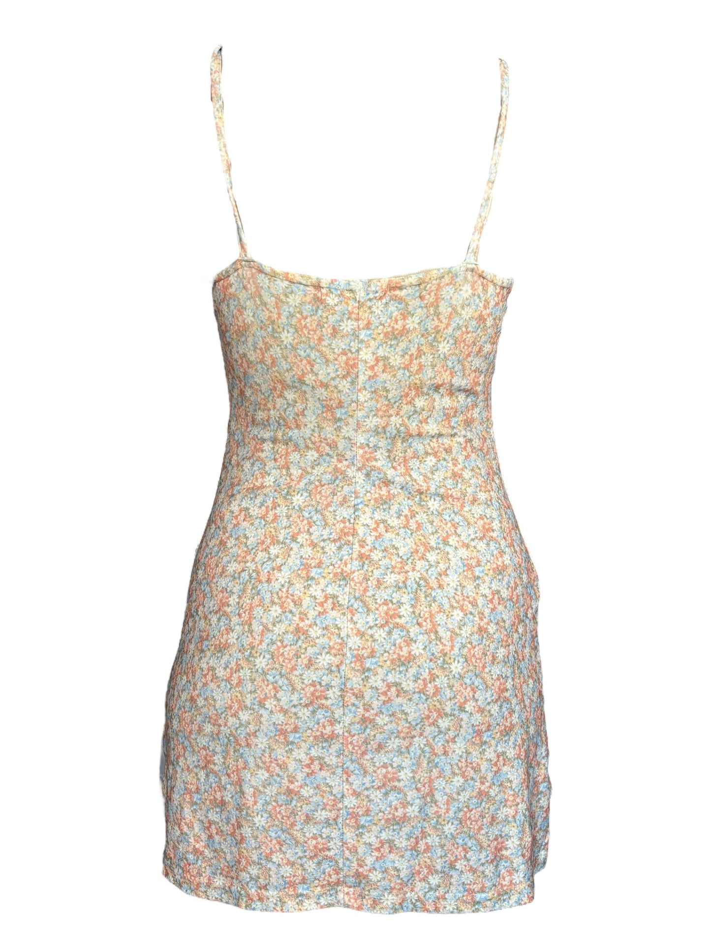 Virgen De Guadalupe Floral 90s Dress- M/L