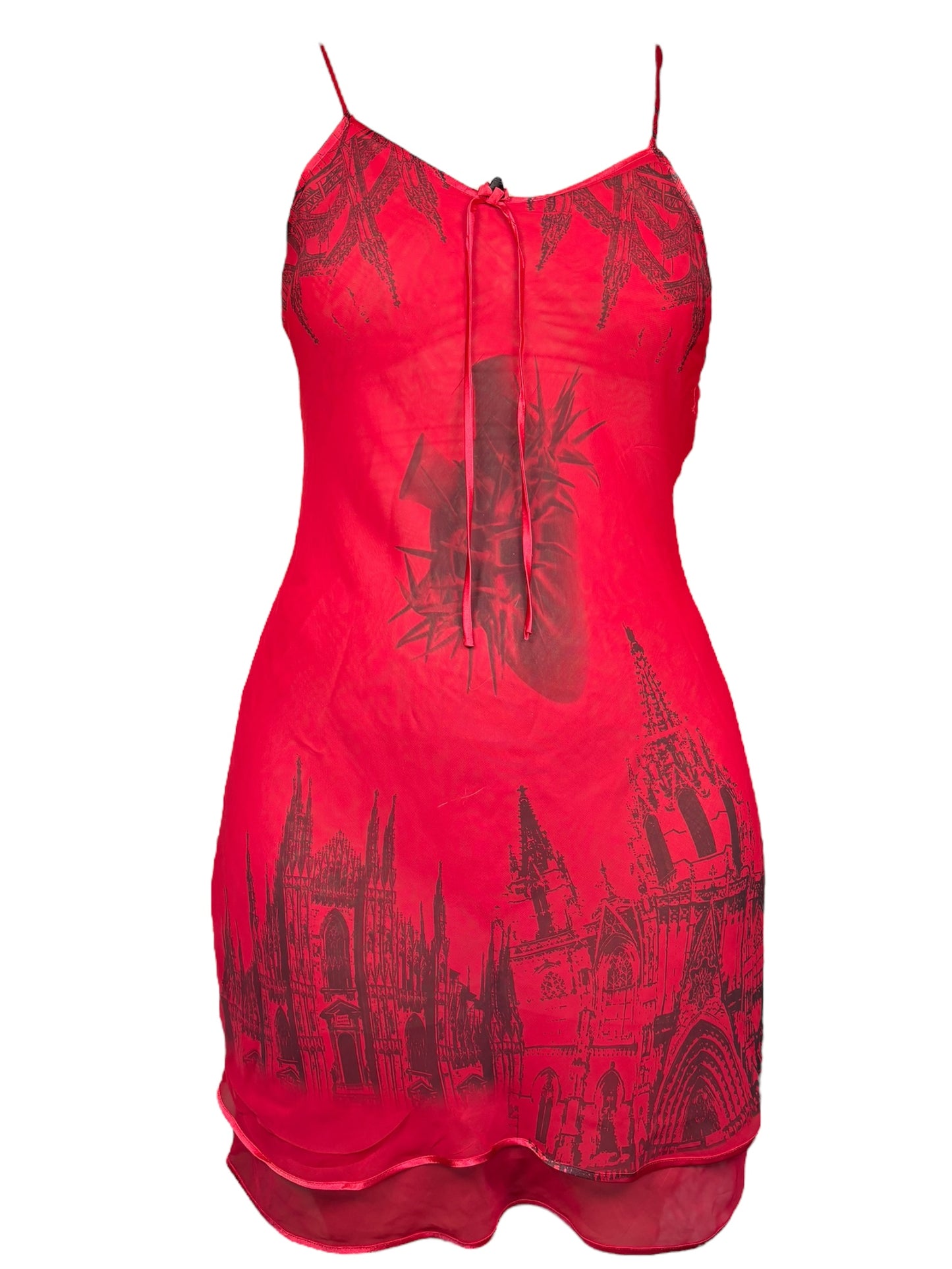 Cathedral's Heart Red Dress - M/L